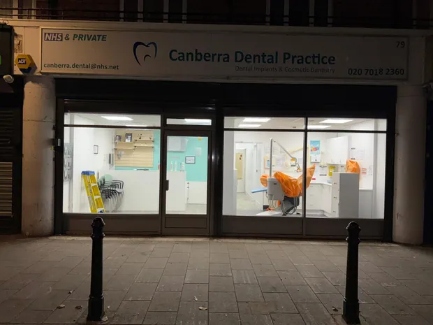 Completed commercial shopfront installation by Shutter and Shopfront